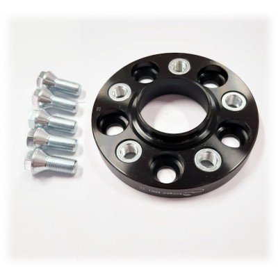 PCD change adapter from 5x112(auto) - to 5x100(wheel) | 20mm | 66.56/57.1 | Black edition