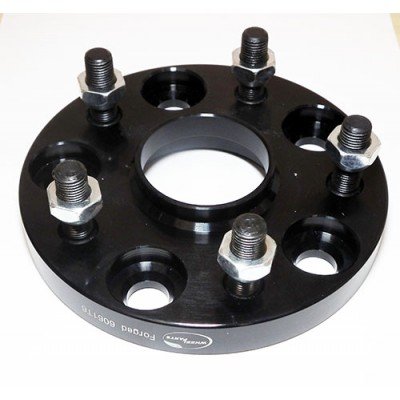 Wheel adapter hubcentric Nissan, Subaru,..  5x114.3 | 18mm | 66.1/56.1 | 12x1.25 | Black edition