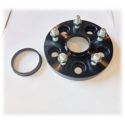 PCD change adapter from 5x114.3(auto) - to 5x112(wheel) | 18mm | 71.5/57.1 | Black edition