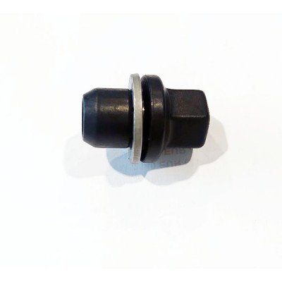 Wheel lug nut Land Rover M14x1.5x45 Flat H22 Black