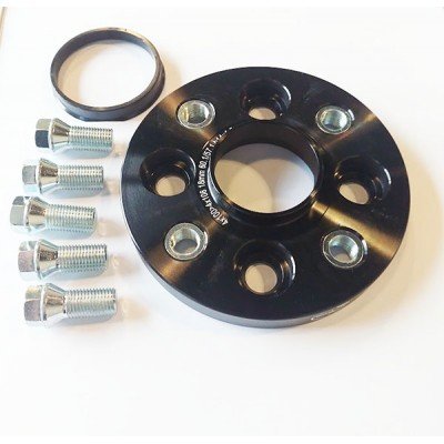 PCD change adapter from 4x108(auto) - to 4x100(wheel) | 20mm | 65.1/57.1 | Black edition | 12x1.25